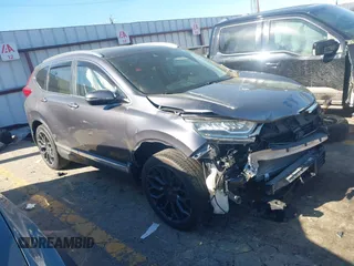 2017 Honda CR-V Touring with VIN 2HKRW1H94HH505584, listed as a IAAI auction lot 41867850 with 1 mi miles. Bid and sale history available at carsss.com. Image 1.