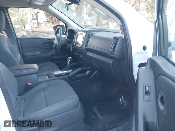 2022 Nissan Frontier S with VIN 1N6ED1CM4NN675419, listed as a IAAI auction lot 42320355 with 78,060 mi miles and . Bid and sale history available at DreamBid. Image 5.