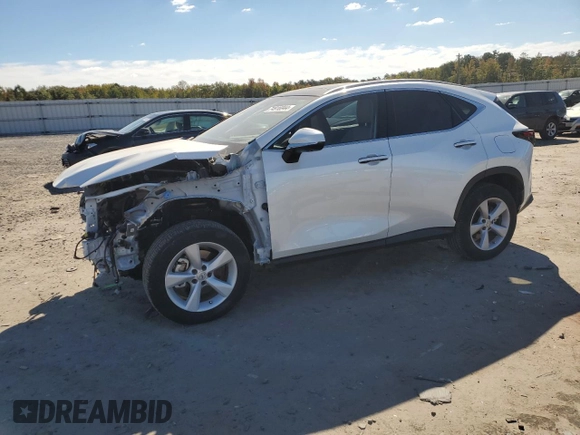 2024 Lexus NX with VIN JTJHGCEZ2R2018411, listed as a Copart auction lot 74916944 with 7,495 mi miles and Salvage Title. Bid and sale history available at carsss.com. Image 1.