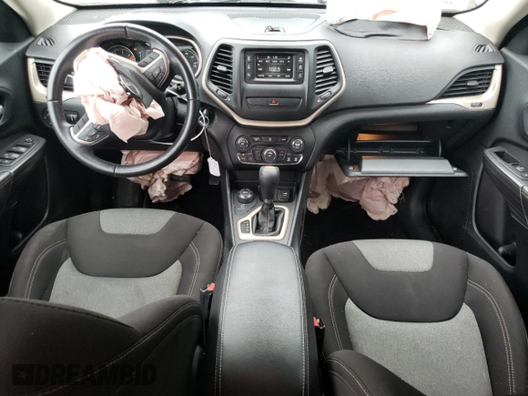 2016 Jeep Cherokee Sport with VIN 1C4PJMAB8GW286111, listed as a Copart auction lot 64189715 with 96,138 mi miles and Salvage title. Bid and sale history available at DreamBid. Image 8.