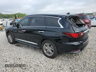 2019 Infiniti QX60 Luxe with VIN 5N1DL0MN7KC561596, listed as a Copart auction lot 53756085 with 77,041 mi miles and Salvage title. Bid and sale history available at DreamBid. Image 2.