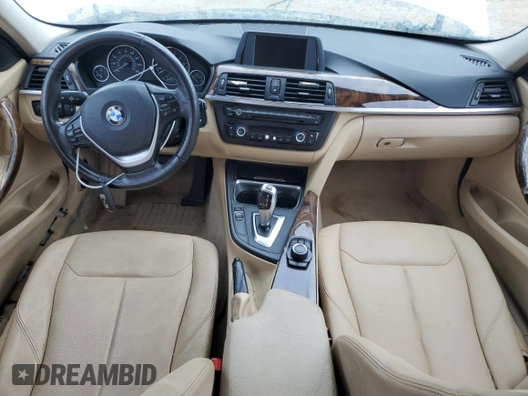 2014 BMW 3 Series 328i with VIN WBA3A5C59EP601899, listed as a Copart auction lot 61430675 with 205,396 mi miles and Salvage title. Bid and sale history available at DreamBid. Image 8.