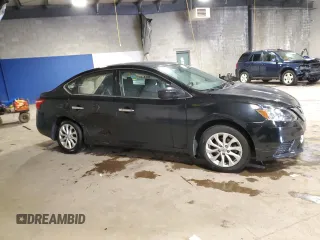 2018 Nissan Sentra SV with VIN 3N1AB7AP8JL634506, listed as a Copart auction lot 53951815 with 47,132 mi miles and Salvage Title. Bid and sale history available at DreamBid. Image 4.
