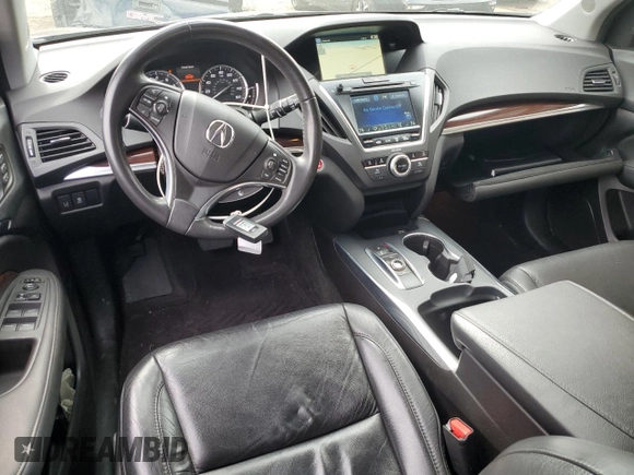2016 Acura MDX w/Tech with VIN 5FRYD4H46GB053849, listed as a Copart auction lot 53249525 with 67,717 mi miles and Salvage Title. Bid and sale history available at carsss.com. Image 8.
