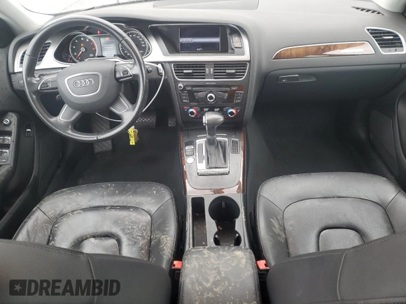 2013 Audi A4 Premium Plus with VIN WAUFFAFL9DN035464, listed as a Copart auction lot 49274865 with 78,274 mi miles and Salvage Title. Bid and sale history available at carsss.com. Image 8.