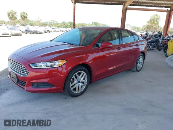 2014 Ford Fusion SE with VIN 3FA6P0HD2ER191480, listed as a IAAI auction lot 42135483 with 129,752 mi miles. Bid and sale history available at carsss.com. Image 2.