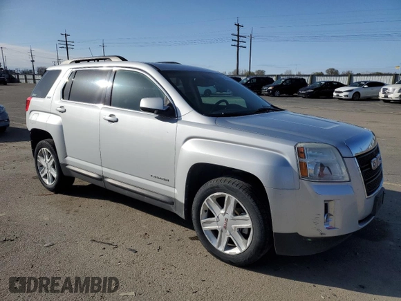 2011 GMC Terrain SLT-1 with VIN 2CTFLVEC7B6297882, listed as a Copart auction lot 51678565 with 85,084 mi miles and Salvage title. Bid and sale history available at DreamBid. Image 4.