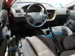 1997 Honda Civic DX with VIN 1HGEJ6122VL097179, listed as a Copart auction lot 45279655 with 180,744 mi miles and Salvage Title. Bid and sale history available at carsss.com. Image 8.