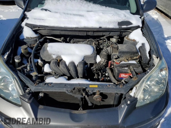 2005 Toyota Matrix STD with VIN 2T1KR32E15C357130, listed as a Copart auction lot 45406475 with 196,190 mi miles and Salvage Title. Bid and sale history available at DreamBid. Image 11.