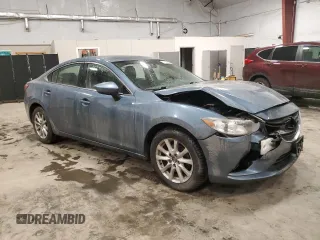 2016 Mazda 6 i Sport with VIN JM1GJ1U55G1405038, listed as a Copart auction lot 51106835 with 144,241 mi miles and Salvage Title. Bid and sale history available at DreamBid. Image 4.