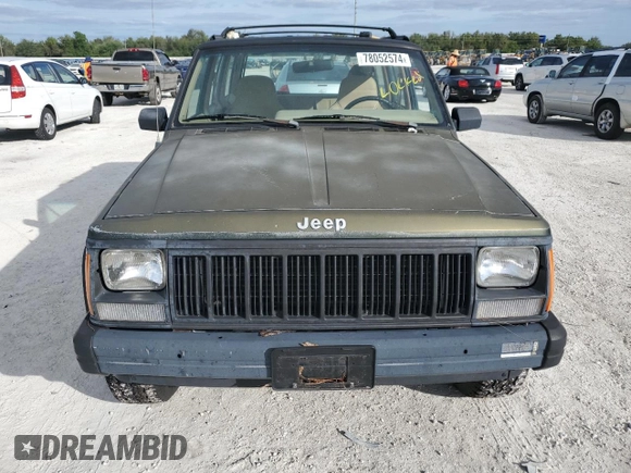 1996 Jeep Cherokee SE z VIN 1J4FJ28S9TL211073, wystawiony jako Copart lot #78052574 z przebiegiem 174 967 mil mil oraz Nie do naprawy • Non repairable. Historia ofert i sprzedaży dostępna na DreamBid. Obrazek 5.