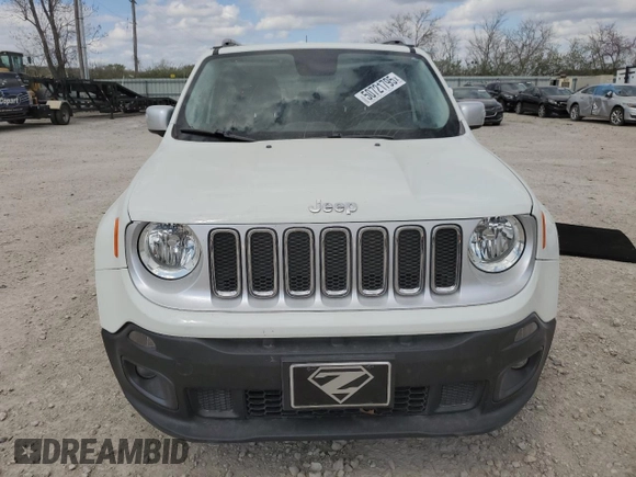2015 Jeep Renegade Limited z VIN ZACCJBDTXFPB84988, wystawiony jako Copart lot #50721795 z przebiegiem 94 347 mil mil oraz Szkoda całkowita • Salvage title. Historia ofert i sprzedaży dostępna na DreamBid. Obrazek 5.