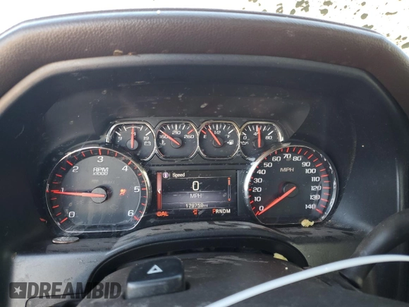 2015 GMC Sierra 1500 SLT with VIN 3GTU2VEJ0FG384652, listed as a Copart auction lot 83015254 with 179,759 mi miles and Salvage Title. Bid and sale history available at DreamBid. Image 9.