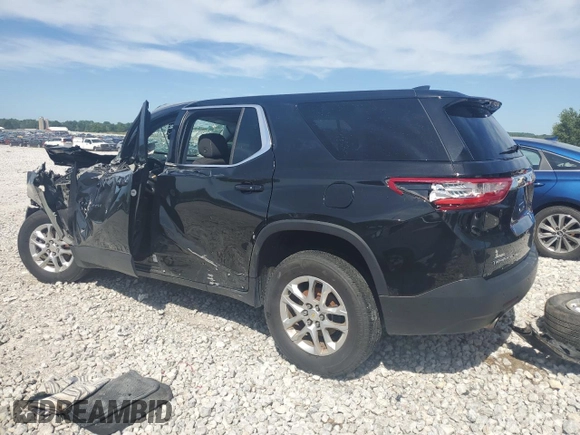 2020 Chevrolet Traverse LS with VIN 1GNEVLKW0LJ240438, listed as a Copart auction lot 58649684 with 0 mi miles and Non Repairable. Bid and sale history available at carsss.com. Image 2.