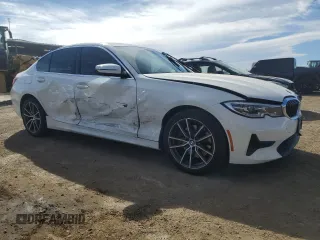 2021 BMW 3 Series 330i xDrive with VIN 3MW5R7J06M8C11375, listed as a Copart auction lot 49485275 with 55,146 mi miles and Salvage Title. Bid and sale history available at DreamBid. Image 4.