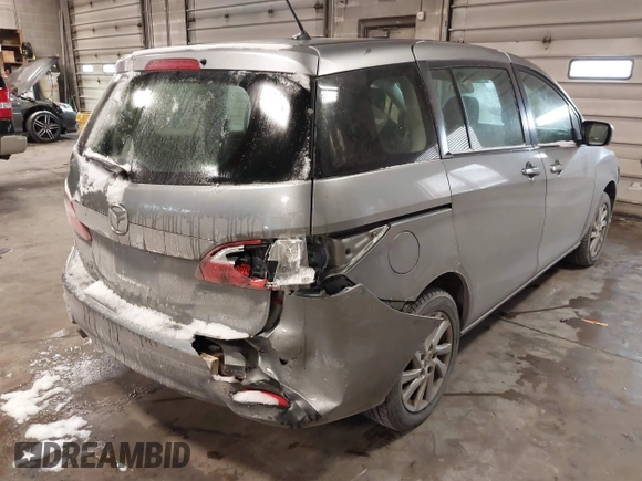 2012 Mazda 5 Sport with VIN JM1CW2BL6C0136149, listed as a IAAI auction lot 41394654 with 149,257 mi miles. Bid and sale history available at carsss.com. Image 4.