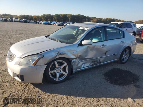2007 Nissan Maxima 3.5 SE with VIN 1N4BA41E87C823975, listed as a Copart auction lot 77363834 with 168,836 mi miles and Clean Title. Bid and sale history available at carsss.com. Image 1.
