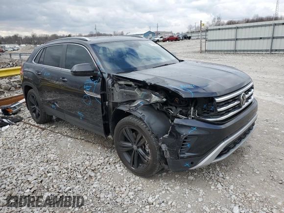 2020 Volkswagen Atlas SEL with VIN 1V2MC2CA7LC205891, listed as a Copart auction lot 77289123 with 99,325 mi miles and . Bid and sale history available at DreamBid. Image 4.