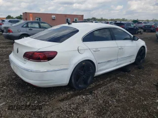 2014 Volkswagen CC R-Line with VIN WVWBN7ANXEE527633, listed as a Copart auction lot 67687694 with 84,561 mi miles and Salvage Title. Bid and sale history available at carsss.com. Image 3.