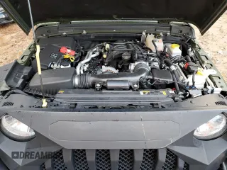 2022 Jeep Wrangler Unlimited Sport with VIN 1C4HJXDG2NW201368, listed as a Copart auction lot 87492374 with 50,375 mi miles and Salvage Title. Bid and sale history available at DreamBid. Image 13.