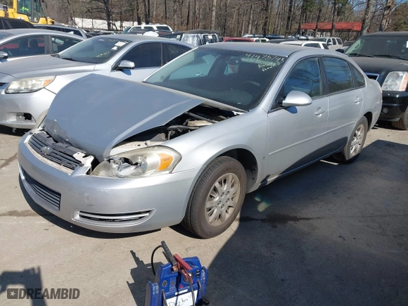 2007 Chevrolet Impala Police Pkg Police Pkg 9C1 with VIN 2G1WS55R079288135, listed as a IAAI auction lot 41475745 with 104,049 mi miles. Bid and sale history available at carsss.com. Image 17.