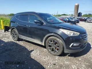 2018 Hyundai Santa Fe Ultimate with VIN 5XYZW4LA2JG532511, listed as a Copart auction lot 60901015 with 56,691 mi miles and Salvage title. Bid and sale history available at DreamBid. Image 4.