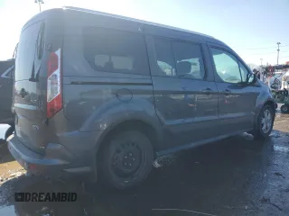 2017 Ford Transit Connect XLT z VIN NM0GS9F70H1334484, wystawiony jako Copart lot #46753495 z przebiegiem 134 657 mil mil oraz Czysty tytuł • Clean title. Historia ofert i sprzedaży dostępna na DreamBid. Obrazek 3.
