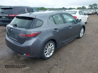 2012 Lexus CT 200h with VIN JTHKD5BH5C2122244, listed as a IAAI auction lot 42499720 with 180,789 mi miles and . Bid and sale history available at DreamBid. Image 4.