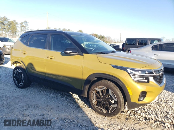 2024 Kia Seltos SX z VIN KNDETCA75R7537106, wystawiony jako Copart lot #86563764 z przebiegiem 4 874 mil mil oraz Szkoda całkowita • Salvage title. Historia ofert i sprzedaży dostępna na DreamBid. Obrazek 4.