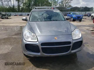 2005 Porsche Cayenne Turbo with VIN WP1AC29P85LA91871, listed as a Copart auction lot 51386215 with 201,954 mi miles and Salvage Title. Bid and sale history available at DreamBid. Image 5.