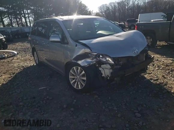 2014 Toyota Sienna LE with VIN 5TDJK3DC3ES073498, listed as a Copart auction lot 88006615 with 360,781 mi miles and Salvage Title. Bid and sale history available at DreamBid. Image 12.