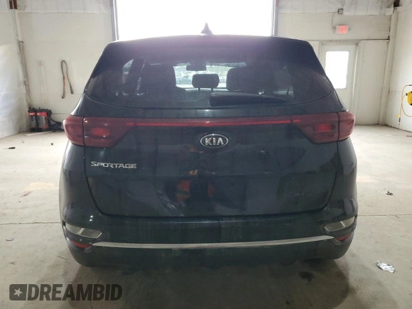 2022 Kia Sportage LX with VIN KNDPMCAC2N7998213, listed as a Copart auction lot 51130225 with 33,555 mi miles and Salvage Title. Bid and sale history available at carsss.com. Image 6.