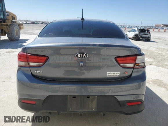 2020 Kia Rio S with VIN 3KPA24AD7LE333976, listed as a Copart auction lot 49512075 with 64,407 mi miles and Salvage Title. Bid and sale history available at DreamBid. Image 6.