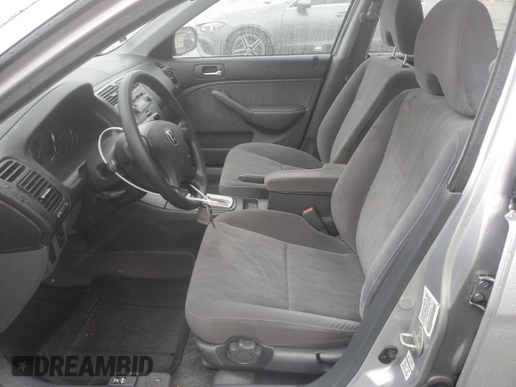 2003 Honda Civic LX z VIN 2HGES16593H517212, wystawiony jako Copart lot #50229755 z przebiegiem 68 033 mil mil oraz Czysty tytuł • Clean title. Historia ofert i sprzedaży dostępna na DreamBid. Obrazek 7.