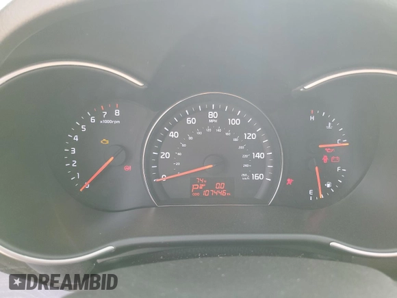 2014 Kia Sorento LX with VIN 5XYKT3A65EG474094, listed as a Copart auction lot 49926755 with 107,446 mi miles and Salvage Title. Bid and sale history available at DreamBid. Image 9.