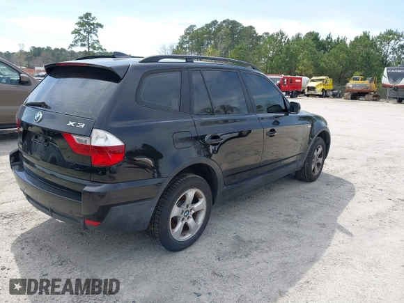 2008 BMW X3 3.0si with VIN WBXPC93468WJ09678, listed as a IAAI auction lot 41842680 with 156,545 mi miles and . Bid and sale history available at DreamBid. Image 4.