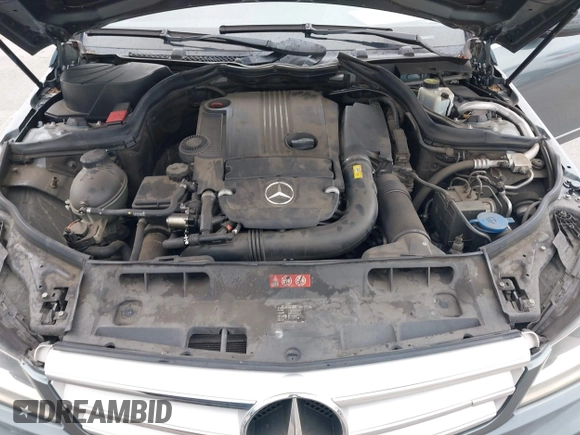 2012 Mercedes-Benz C-Class C 250 Sport with VIN WDDGF4HB5CA668018, listed as a IAAI auction lot 42115482 with 90,704 mi miles. Bid and sale history available at carsss.com. Image 10.