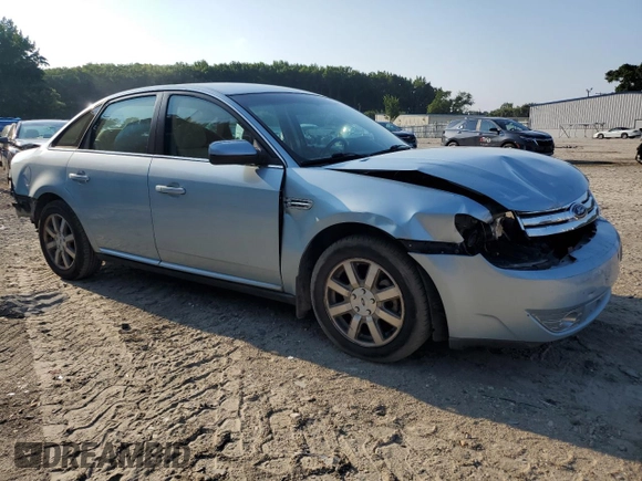 2008 Ford Taurus SEL with VIN 1FAHP24W68G187312, listed as a Copart auction lot 62879765 with 154,706 mi miles and Salvage title. Bid and sale history available at DreamBid. Image 4.