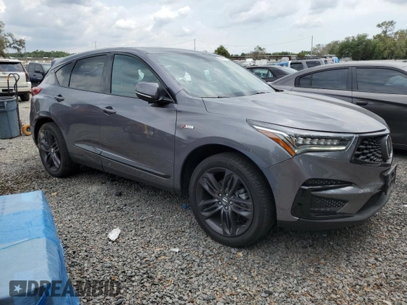 2021 Acura RDX w/A-Spec Package z VIN 5J8TC2H65ML049208, wystawiony jako Copart lot #56456015 z przebiegiem 36 604 mil mil oraz Szkoda całkowita • Salvage title. Historia ofert i sprzedaży dostępna na DreamBid. Obrazek 4.
