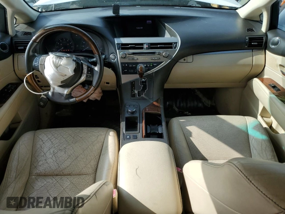 2013 Lexus RX 350 with VIN JTJZK1BA9D2416925, listed as a Copart auction lot 54092395 with 177,978 mi miles and Salvage Title. Bid and sale history available at DreamBid. Image 8.
