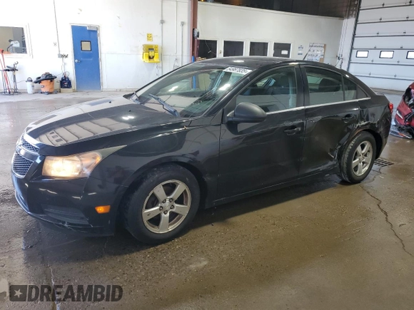 2013 Chevrolet Cruze 1LT with VIN 1G1PC5SB4D7222645, listed as a Copart auction lot 54987835 with 169,286 mi miles and Clean Title. Bid and sale history available at DreamBid. Image 1.