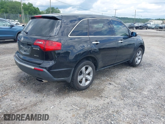 2011 Acura MDX with VIN 2HNYD2H29BH543915, listed as a IAAI auction lot 42455280 with 142,247 mi miles and . Bid and sale history available at DreamBid. Image 4.