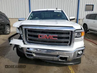 2015 GMC Sierra 1500 SLT with VIN 3GTU2VEC8FG343266, listed as a Copart auction lot 45917455 with Not Provided miles and Salvage Title. Bid and sale history available at DreamBid. Image 5.