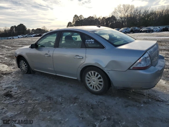 2008 Mercury Sable with VIN 1MEHM40W98G615585, listed as a Copart auction lot 46117115 with 131,240 mi miles and Salvage Title. Bid and sale history available at carsss.com. Image 2.