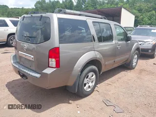 2006 Nissan Pathfinder SE with VIN 5N1AR18U26C642469, listed as a IAAI auction lot 42465897 with 221,356 mi miles and . Bid and sale history available at DreamBid. Image 4.