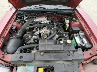 2003 Ford Mustang GT Deluxe with VIN 1FAFP45X53F357541, listed as a Copart auction lot 43738975 with 102,282 mi miles and Salvage Title. Bid and sale history available at carsss.com. Image 11.