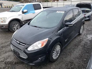 2015 Ford C-Max Energi SEL with VIN 1FADP5CU6FL118656, listed as a Copart auction lot 80762113 with 131,603 mi miles and Salvage Title. Bid and sale history available at carsss.com. Image 1.