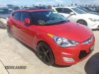 2012 Hyundai Veloster w/Gray Int with VIN KMHTC6AD6CU041458, listed as a Copart auction lot 75748714 with Not provided miles and Non repairable. Bid and sale history available at DreamBid. Image 4.