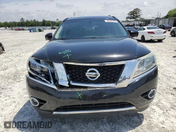 2014 Nissan Pathfinder Platinum with VIN 5N1AR2MN2EC648680, listed as a Copart auction lot 56956765 with 119,259 mi miles and Salvage title. Bid and sale history available at DreamBid. Image 5.