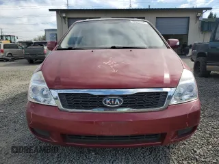 2011 Kia Sedona LX with VIN KNDMG4C72B6369858, listed as a Copart auction lot 70339124 with 165,640 mi miles and Salvage Title. Bid and sale history available at carsss.com. Image 5.